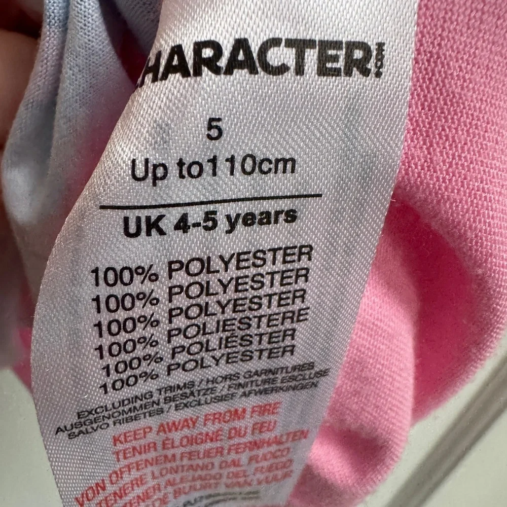 Bluey Girls Size 5 Bluey Bingo Kids Pink Short Sleeve Pajama Top Shirt